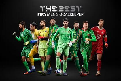 El Premio The Best al Arquero tiene entre los nominados, nuevamente, a Emiliano 'Dibu' Martínez; el argentino competirá con Thibaut Courtois, Manuel Neuer, Gianluigi Donnarumma y Alisson Becker, entre otros.