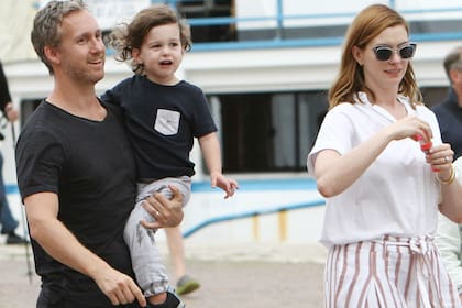 El presente de Anne: la actriz de 35 años formó una familia junto a Schulman, con quien tiene un hijo de dos años, Jonathan
