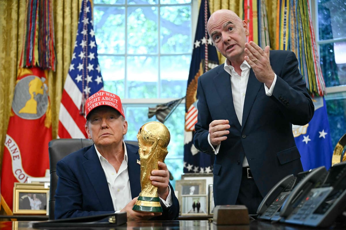 Infantino revelou o mistério que envolve a presença de Trump na final do Mundial em Nova Jersey: será que ele entregará o troféu de campeão?