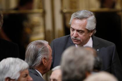El presidente Alberto Fernandez