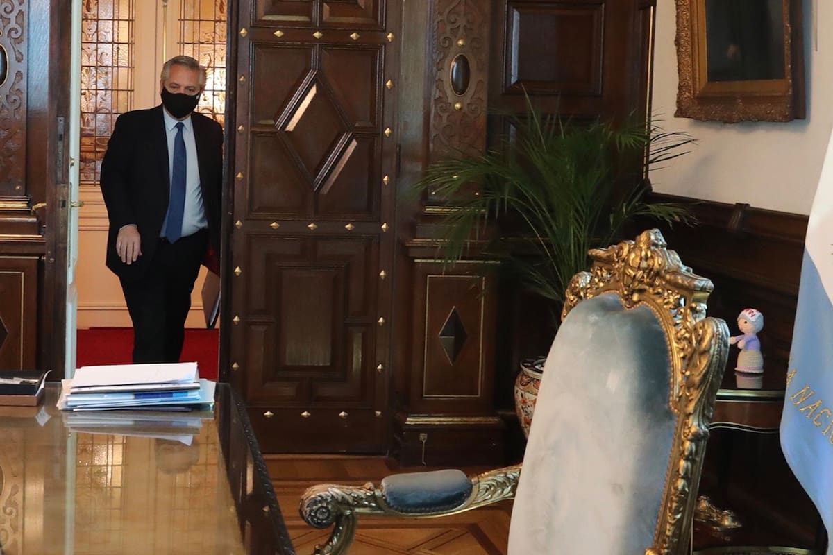 El presidente, Alberto Fernández