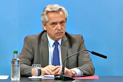 El presidente Alberto Fernández