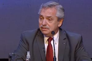 El presidente Alberto Fernández