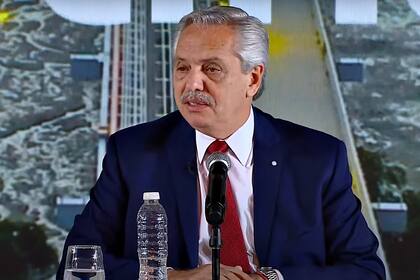 El presidente Alberto Fernández