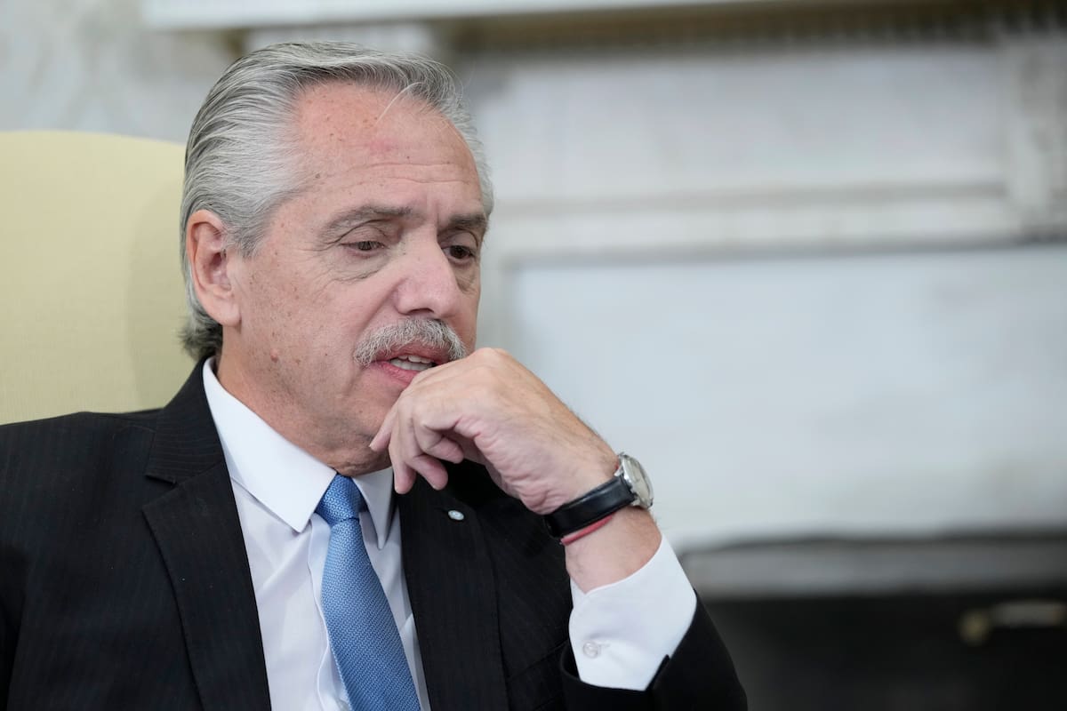 El presidente Alberto Fernández