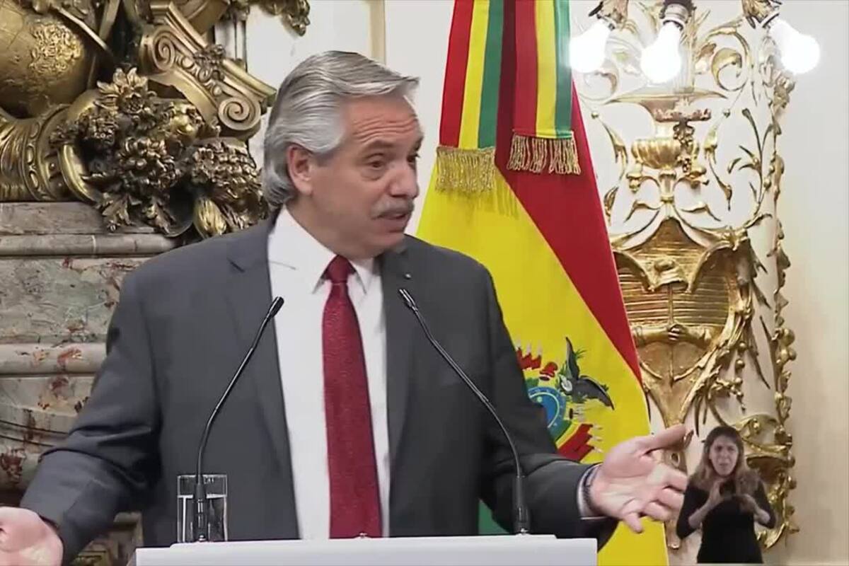 El presidente, Alberto Fernández