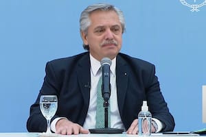 El presidente Alberto Fernández