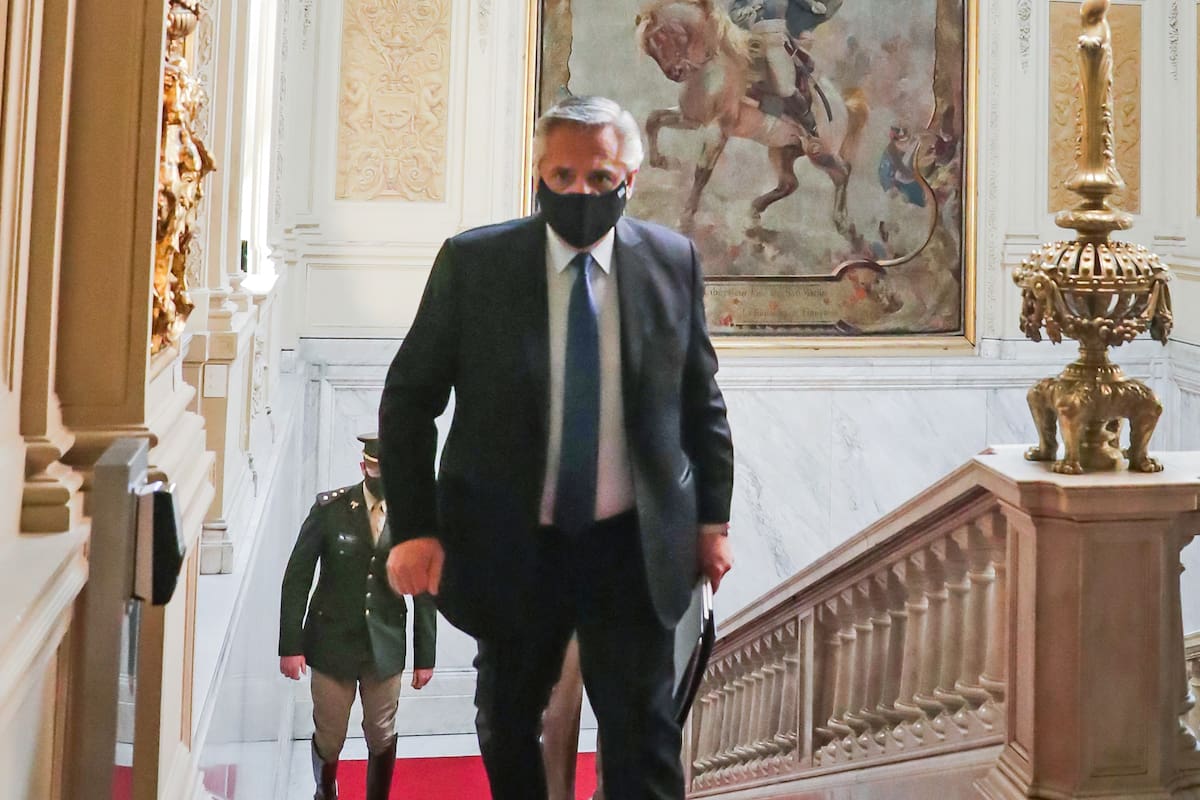 El presidente, Alberto Fernández