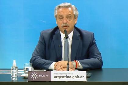 El presidente Alberto Fernández anuncia la nueva fase de la cuarentena