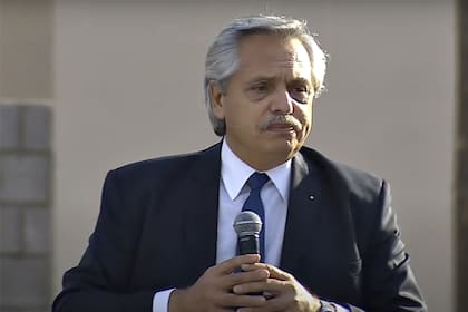 El presidente Alberto Fernández en Isla Maciel