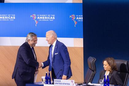 El presidente Alberto Fernández en la Cumbre de las Américas