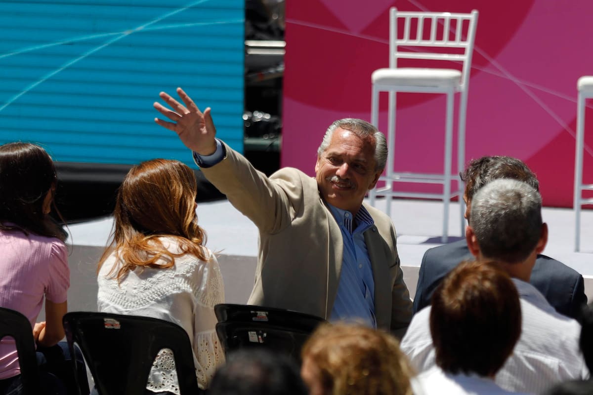 El presidente Alberto Fernández en Mar del Plata