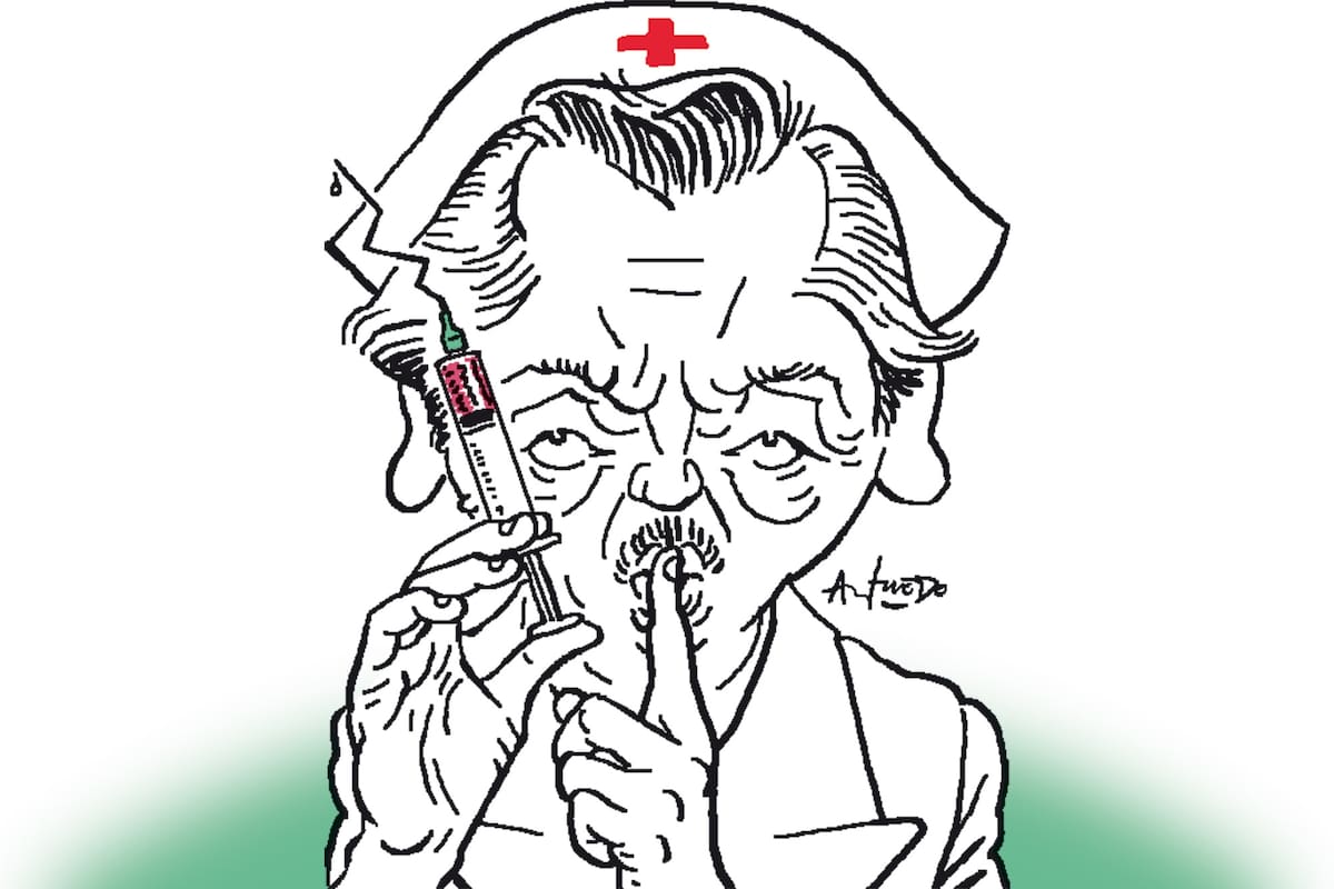 El Presidente Alberto Fernández, en medio de la pandemia