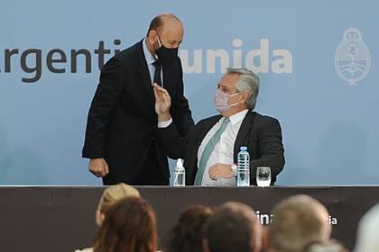 El presidente Alberto Fernández encabeza el acto en el Museo del Bicentenario de Casa Rosada en el que los gobernadores y las gobernadoras de todo el país y el jefe de Gobierno de la Ciudad de Buenos Aires, suscribirán el acta compromiso "Acuerdo Federal para una Argentina Unida contra la violencia de género”, en el marco del Día Internacional de la Mujer. Estuvo presente el gobernador de formosa Gildo Insfrán