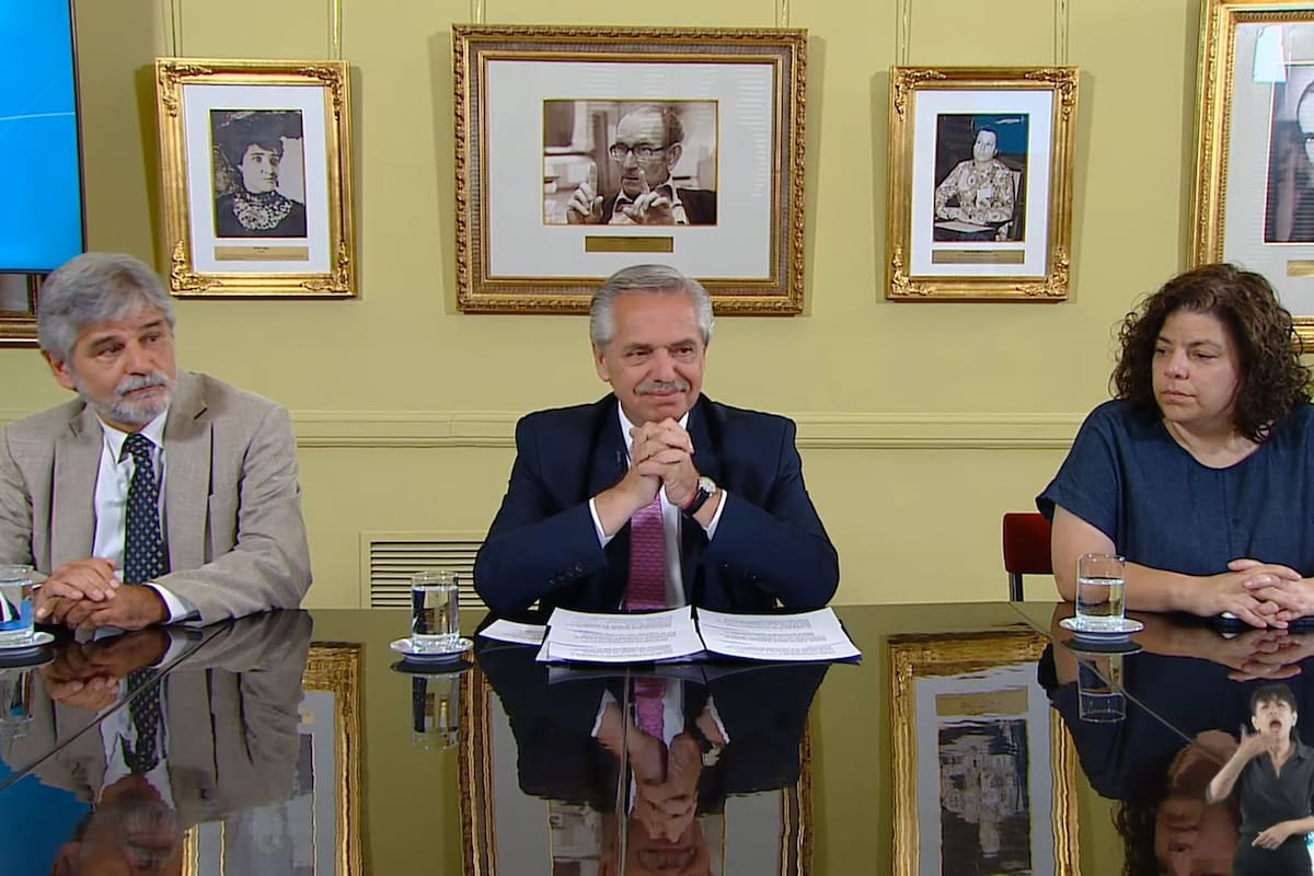 El presidente Alberto Fernández encabeza, junto al ministro Daniel Filmus, la adjudicación de equipamiento del Programa Federal Equipar Ciencia II.