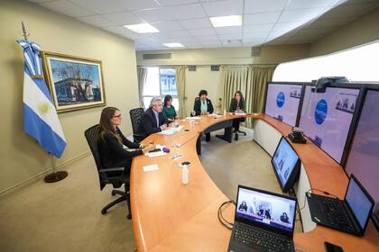 El presidente Alberto Fernández encabezó el lanzamiento del plan nacional contra la violencia de género