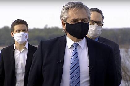 El presidente Alberto Fernández encabezó el acto del que participaron siete gobernadores y cuatro ministros