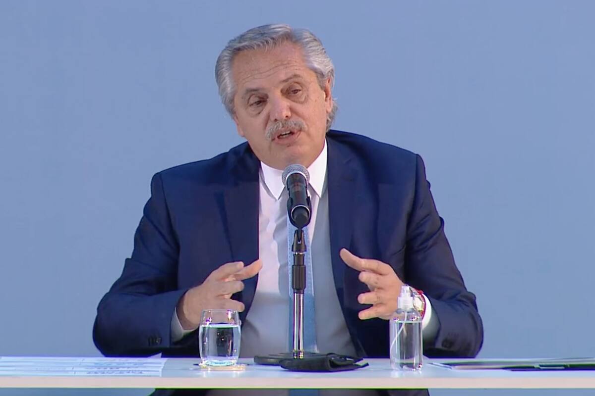 El presidente Alberto Fernández lanza el Plan de Promoción de la Producción de Gas Argentino 2020-2024.