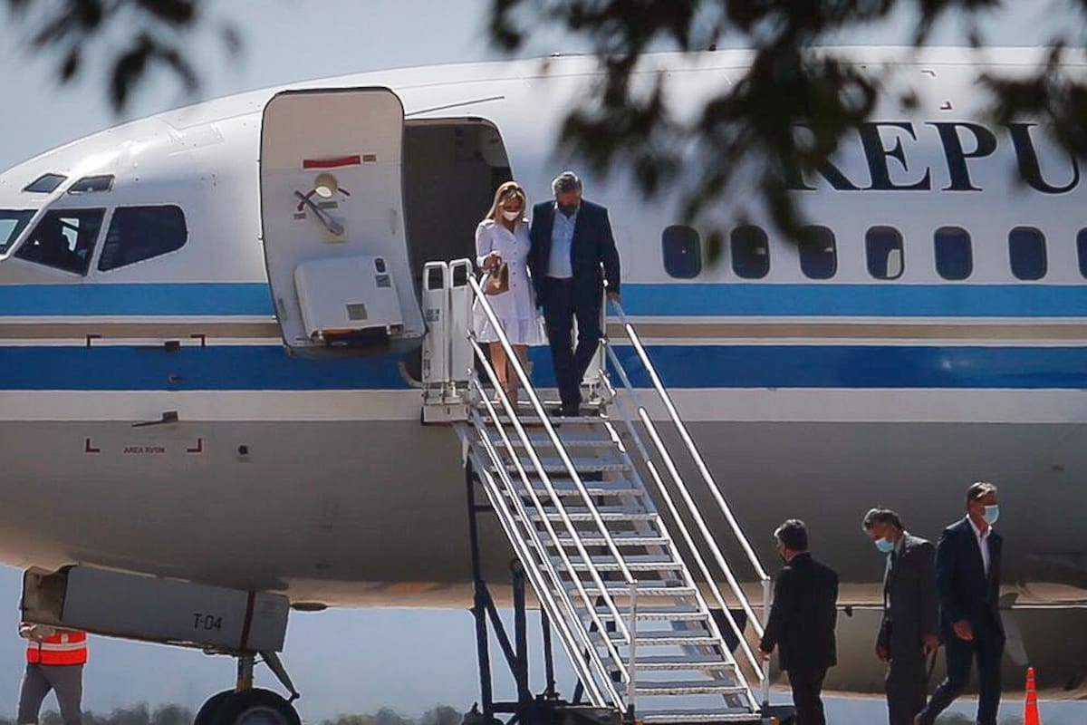 El presidente Alberto Fernández llega a La Rioja - Diego Lima/Env. Especial