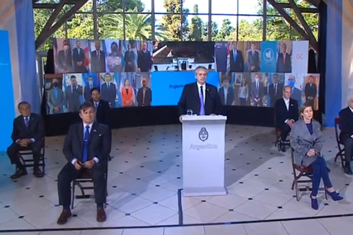 El presidente Alberto Fernández participará remotamente del acto por el Día de la Independencia