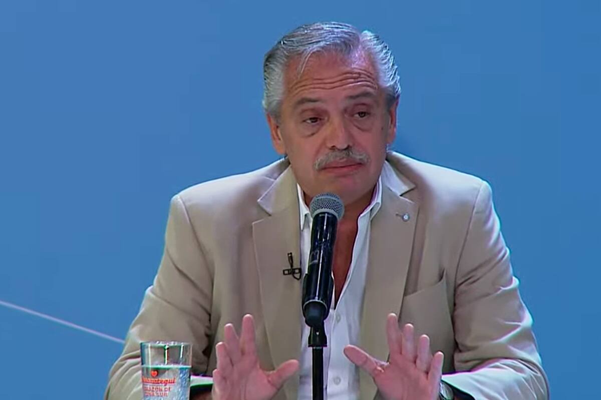 El presidente Alberto Fernández participó de un acto en Berazategui