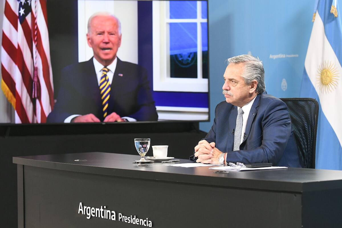 El presidente Alberto Fernández participó del Foro de las Principales Economías sobre Energía y Clima (MEF) convocado por Joe Biden