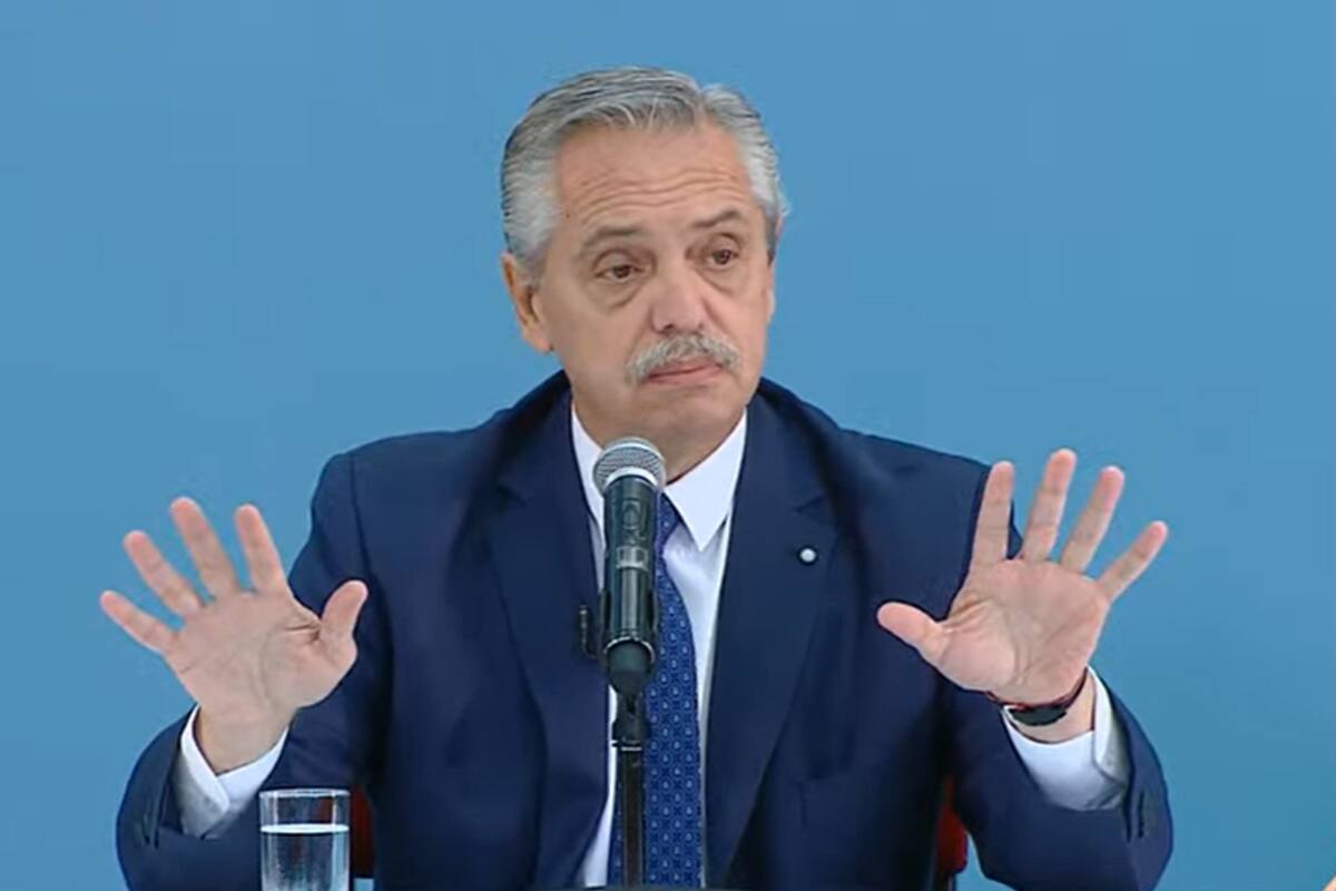 El presidente Alberto Fernández presenta el plan Reconstruir Salud