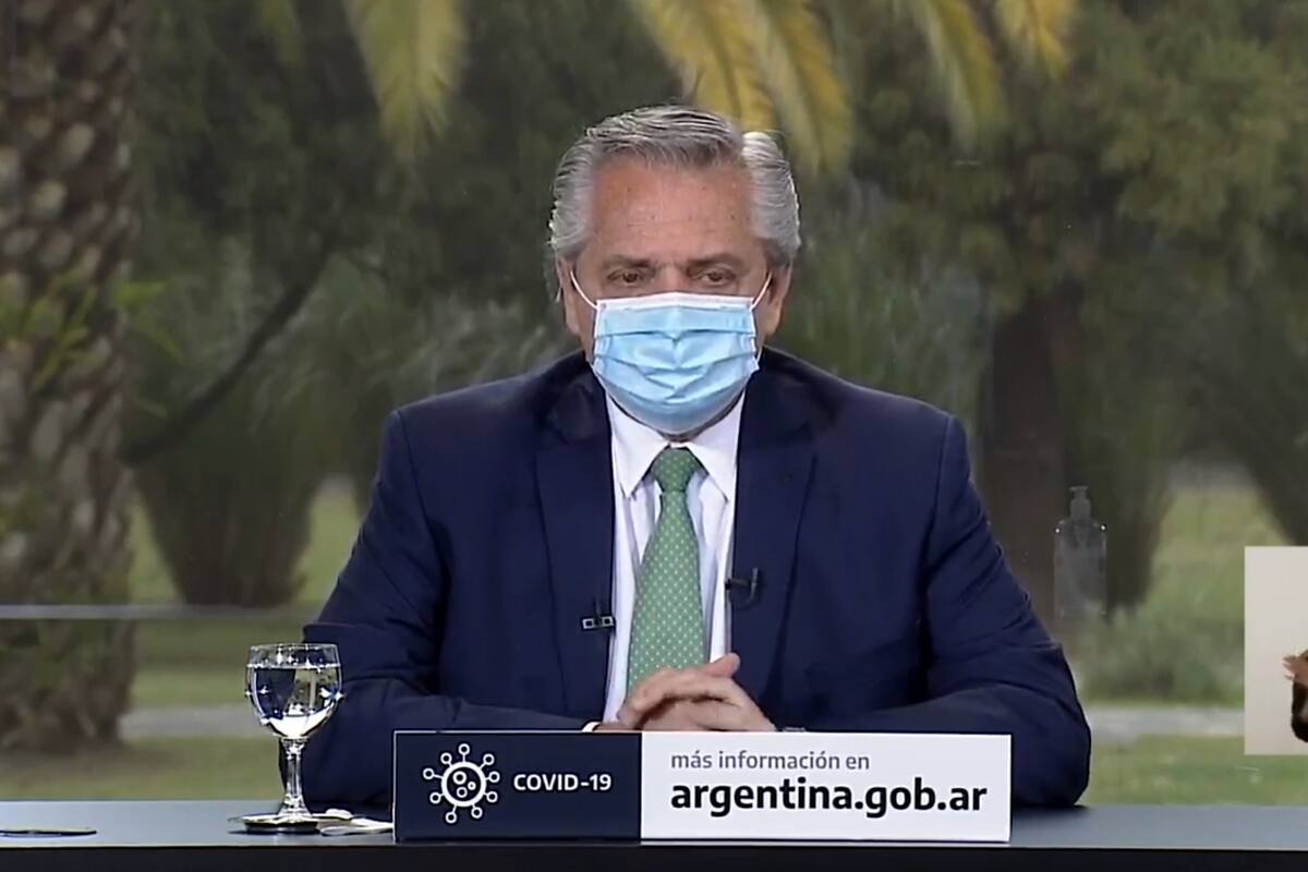 El presidente Alberto Fernández presentó el Programa Acompañar que asiste a víctimas de género
