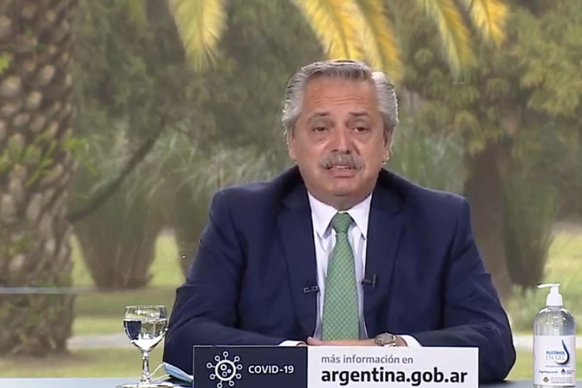 El presidente Alberto Fernández presentó el Programa Acompañar que asiste a víctimas de género