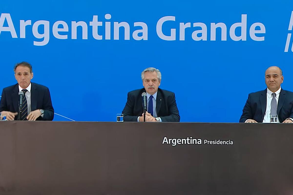 El presidente Alberto Fernández presentó el Plan Argentina Grande