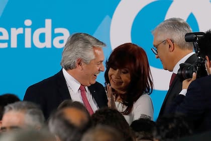 El presidente Alberto Fernández y la vicepresidenta Cristina Kirchner, en el último encuentro público entre ellos; el martes volvieron a reunirse en privado