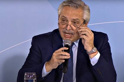 El presidente Alberto Fernández: "Yo celebro que los precios internacionales de los commodities crezcan, que la carne argentina sea tan demandada, pero lo que no celebro es que los argentinos paguemos los alimentos como los pagan los que requieren nuestros alimentos"