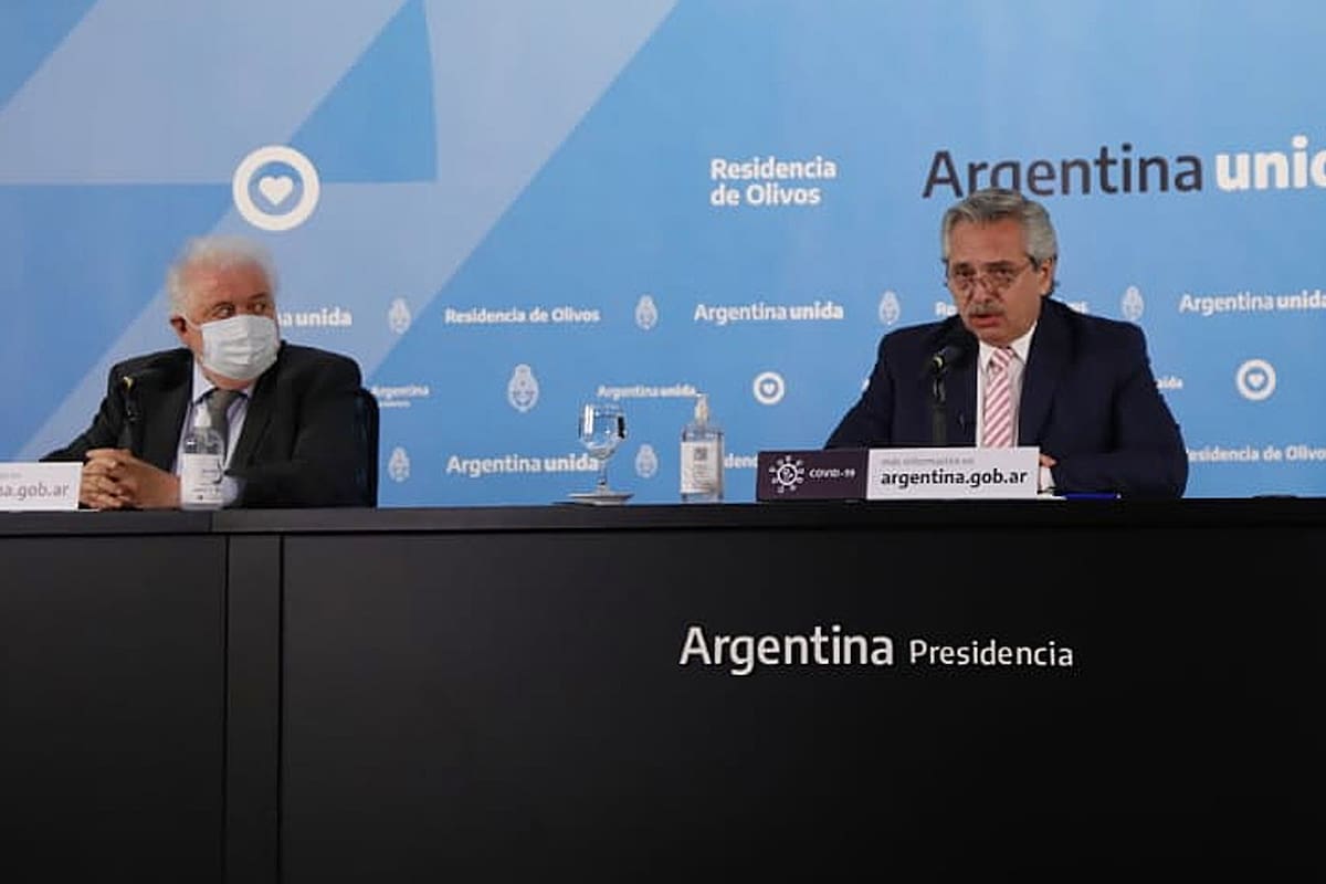 El Presidente anunció hoy que la Argentina producirá la vacuna creada en Oxford