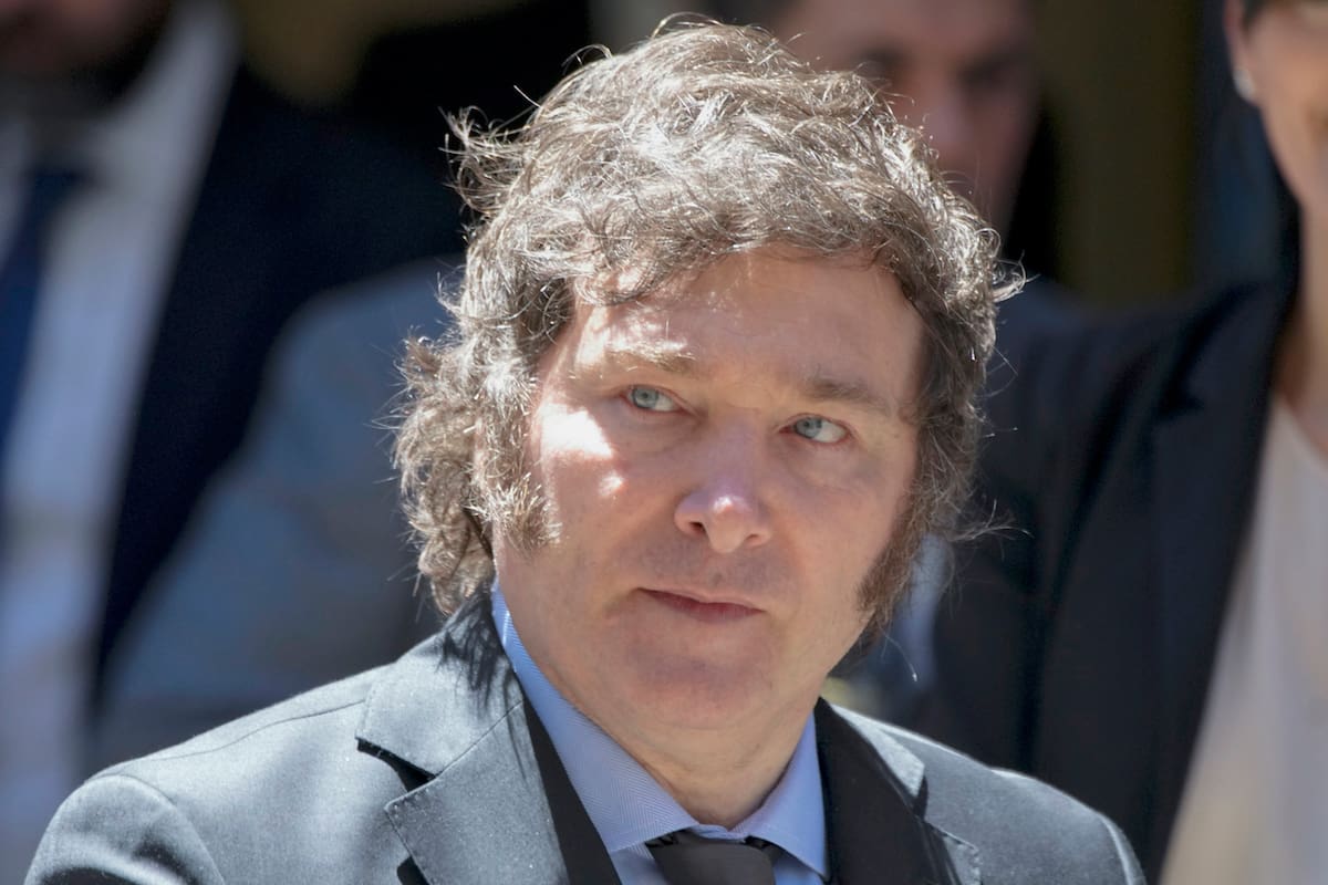 El presidente argentino Javier Milei (AP Foto/Natacha Pisarenko, Archivo)