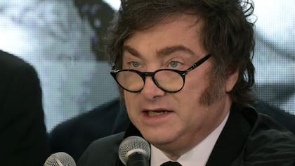 El presidente argentino Javier Milei (Foto de JUAN MABROMATA / AFP)