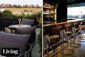 El Presidente Bar está ubicado en el hipódromo del Jockey Club de San isidro