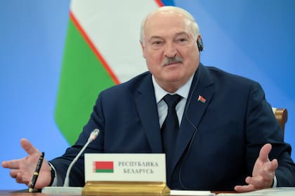 El presidente bielorruso, Alexander Lukashenko, asiste a la reunión de la Unión Económica Euroasiática Suprema en el complejo turístico de Igora, en la región de Leningrado, a unos 54 km al norte de San Petersburgo, en Igora, Rusia, el jueves 26 de diciembre de 2024