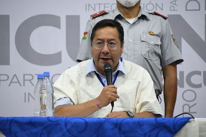 El presidente boliviano, Luis Arce