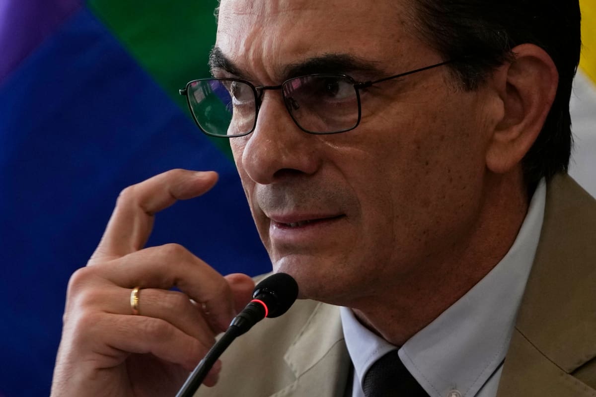 El presidente boliviano, Rodrigo Paz