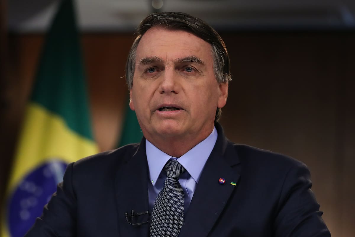 El presidente brasileño Jair Bolsonaro