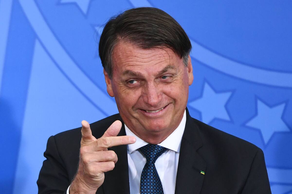 El presidente brasileño Jair Bolsonaro