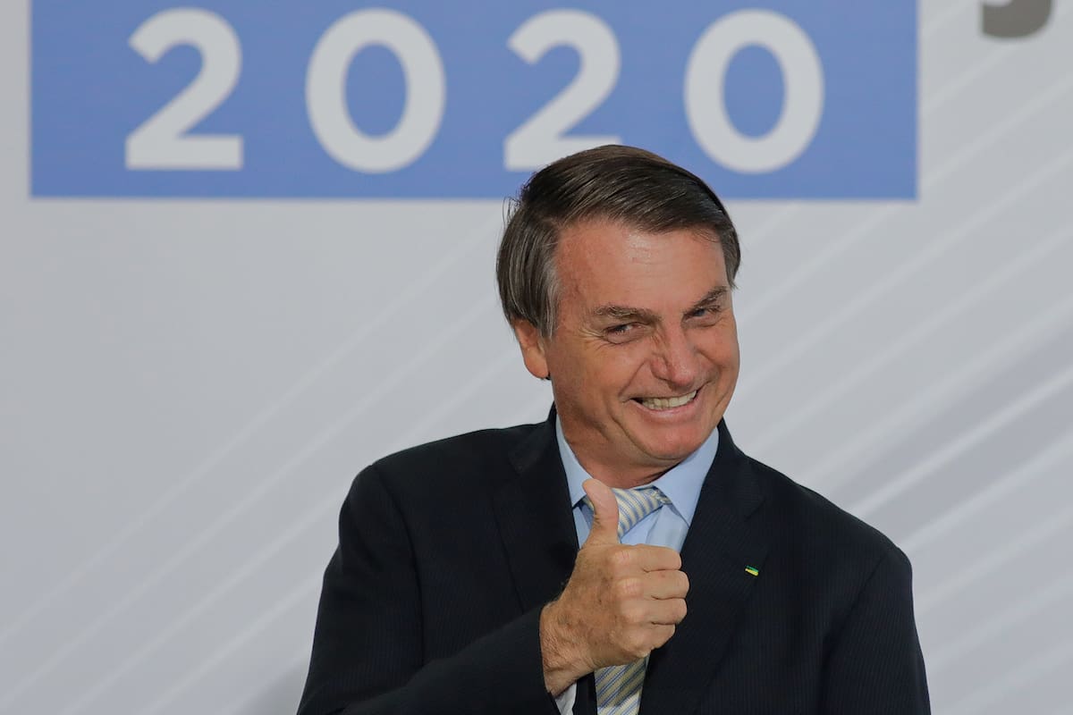 El presidente brasileño Jair Bolsonaro