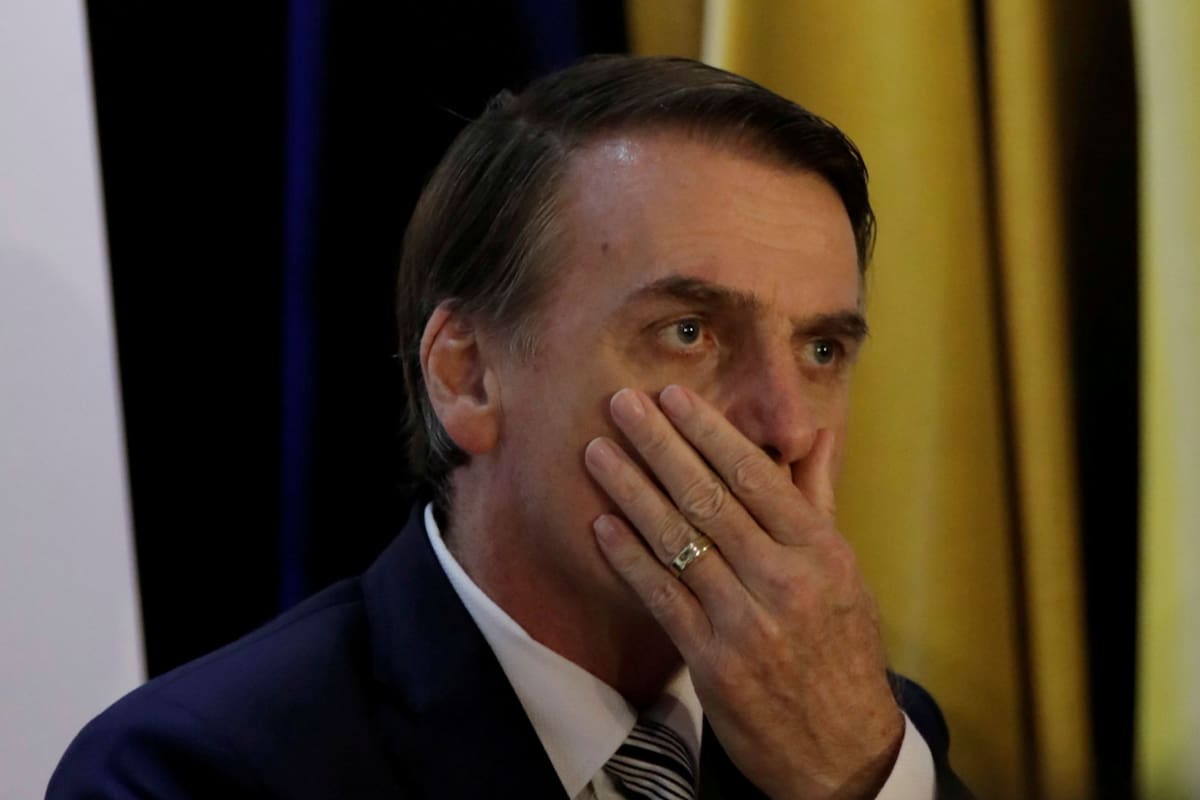 El presidente brasileño Jair Bolsonaro
