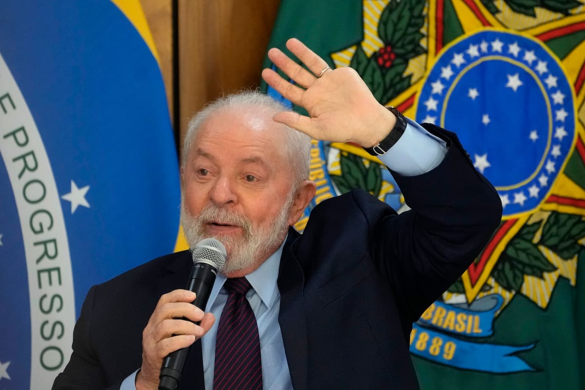El presidente brasileño Luiz Inacio Lula da Silva