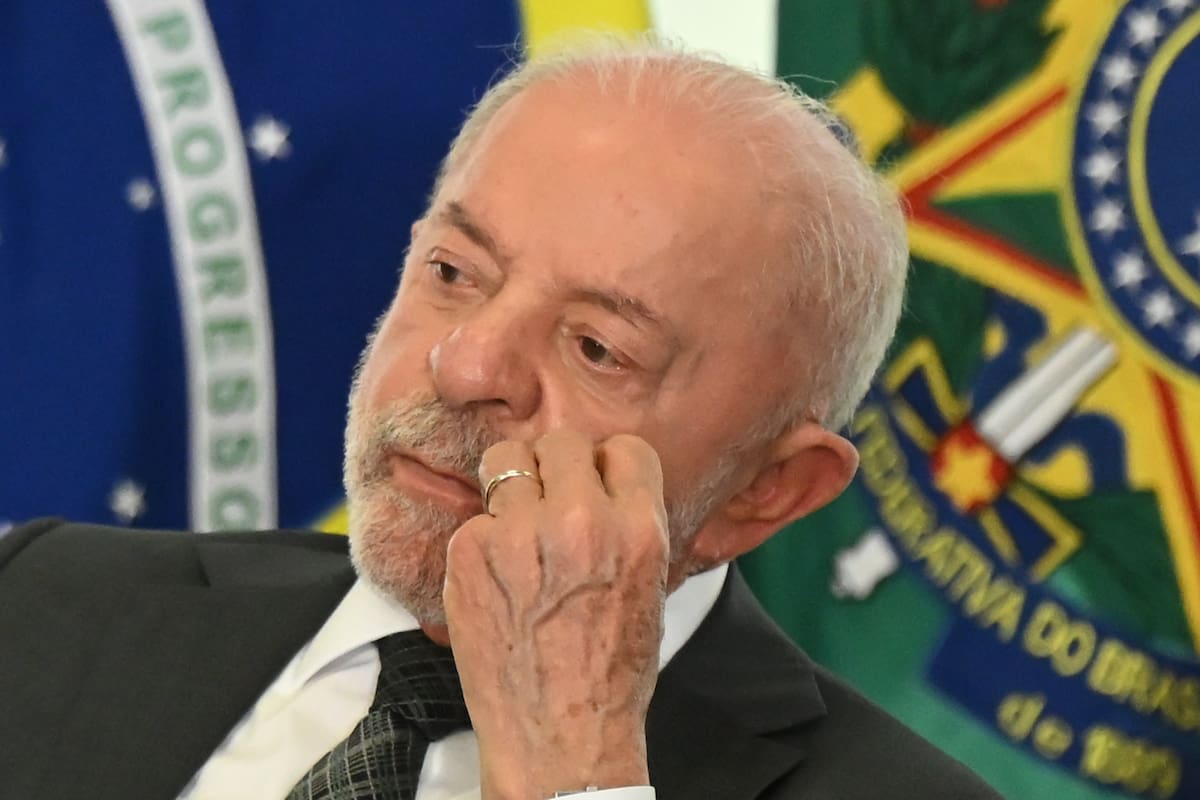 El presidente brasileño, Luiz Inácio Lula da Silva, asiste a un evento sobre fondos destinados al sistema de justicia en el Palacio de Planalto, en Brasilia, Brasil, el 4 de septiembre