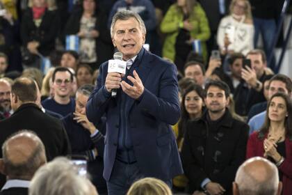 El Presidente cerró un acto ante 1500 militantes, ayer, en Rosario