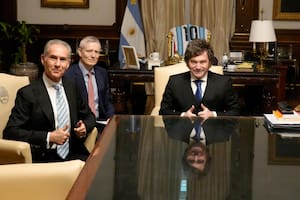 El Presidente charló con el dueño de Ostro Minerals en su despacho