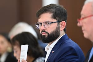El presidente chileno Gabriel Boric