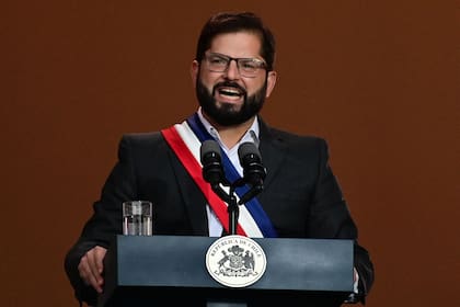 El presidente chileno Gabriel Boric