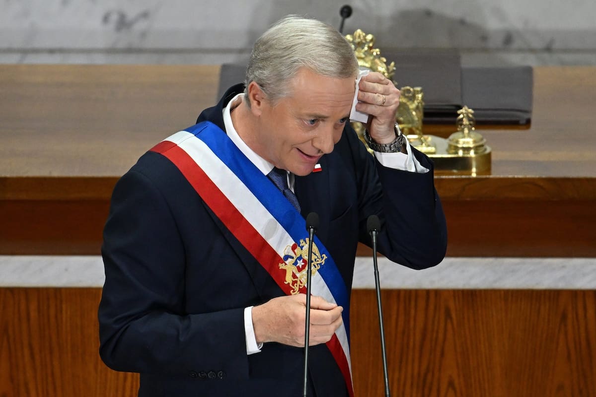 El presidente chileno, José Antonio Kast, vive su peor semana en las encuestas